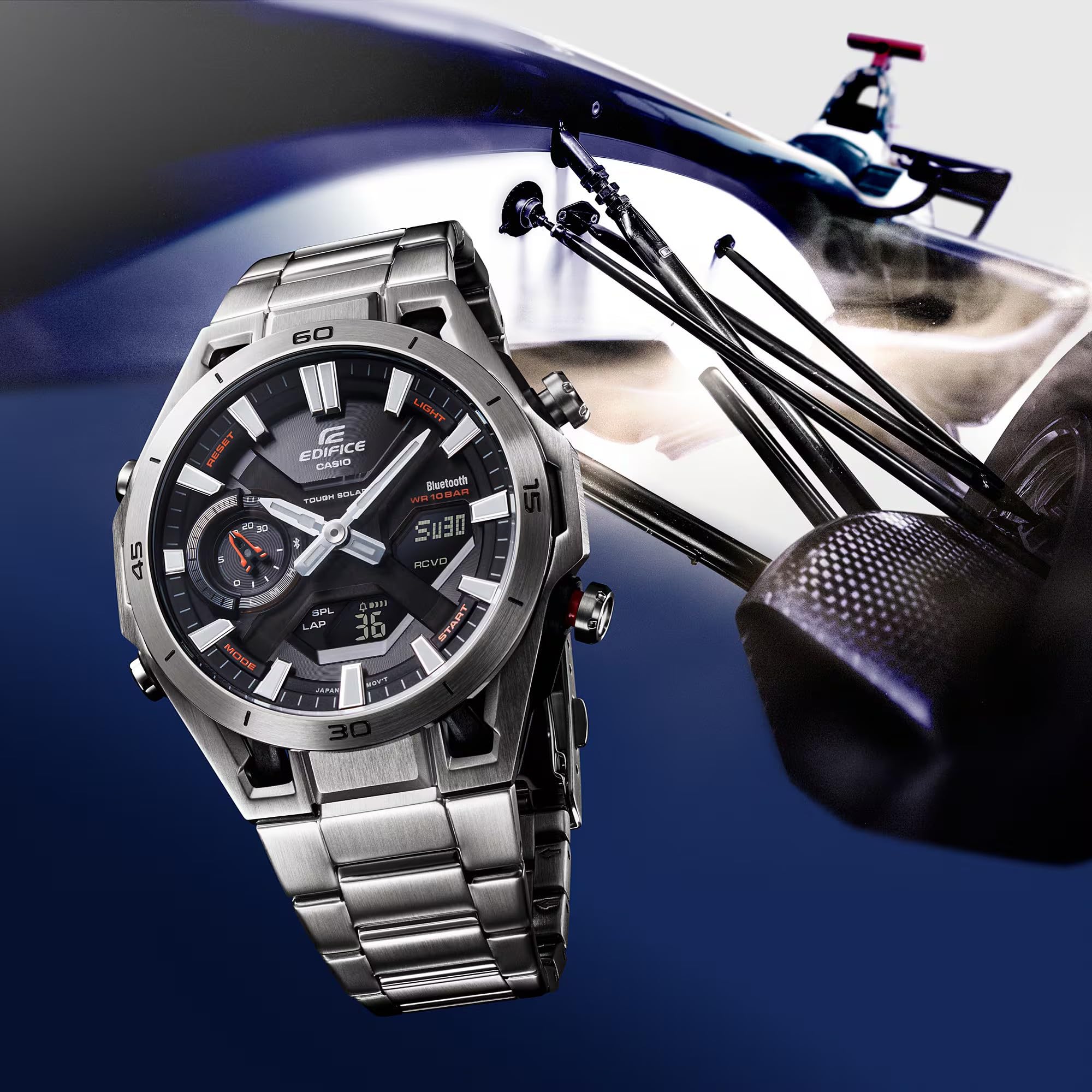Casio orologio uomo multifunzione ECB-2300D-1AEF