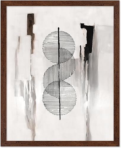 Miniatura 63 de Monem Art Line - Póster de dibujo de líneas curvas, arte geométrico, arte de boceto, arte abstracto, arte moderno de mediados de siglo, arte