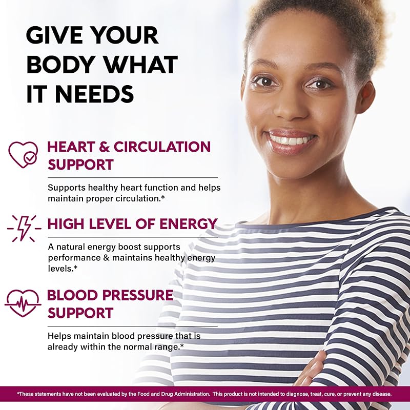 Beet Root Capsules - Healthy Blood Pressure Support Supplement** - 120 Caps image 3