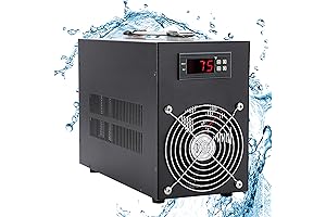 Poafamx 16-Gallon Tank Chiller for Fish Tanks and Coral Crystals