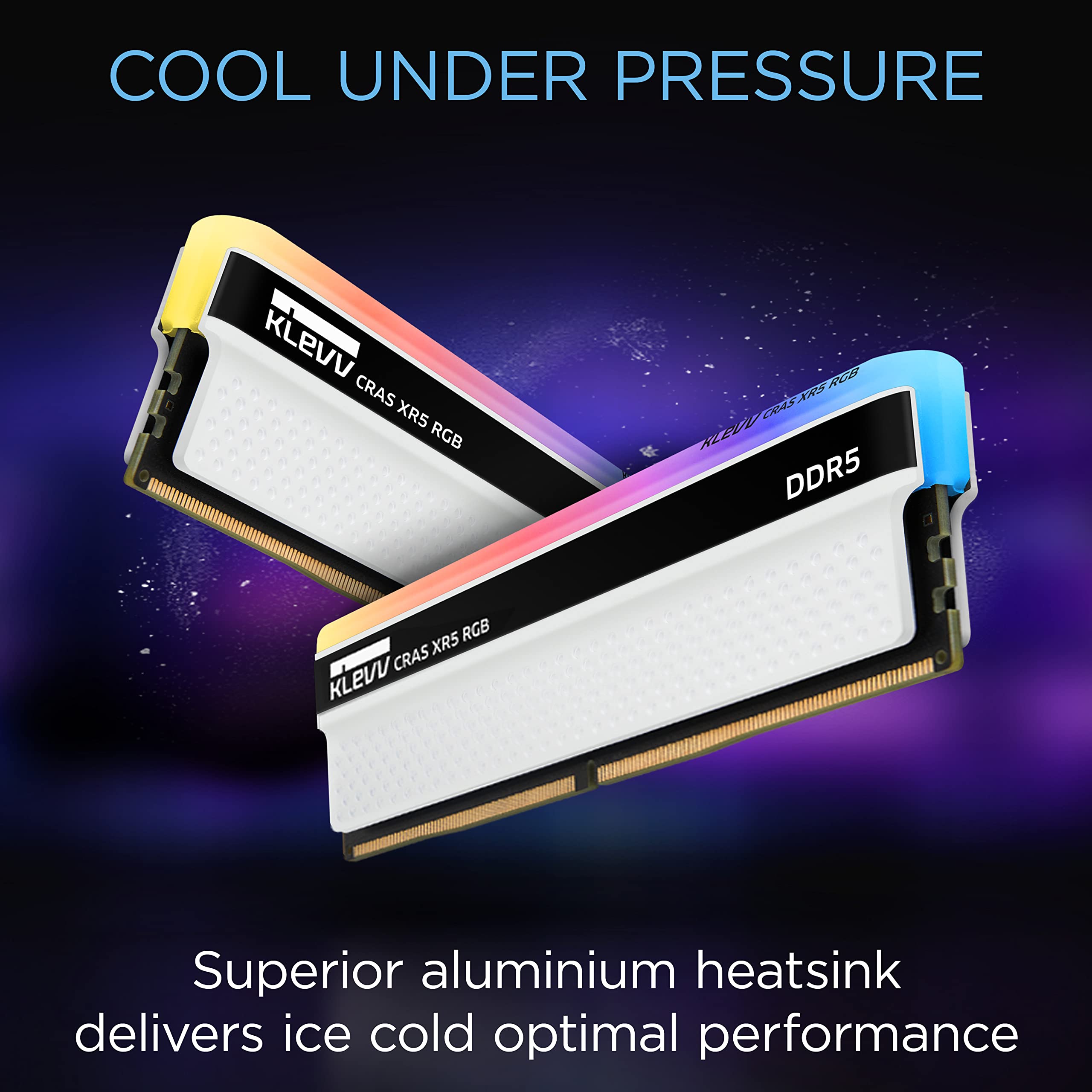 Amazon.com: KLEVV CRAS XR5 RGB 32GB kit (16GB x2) 6000MT/s Gaming