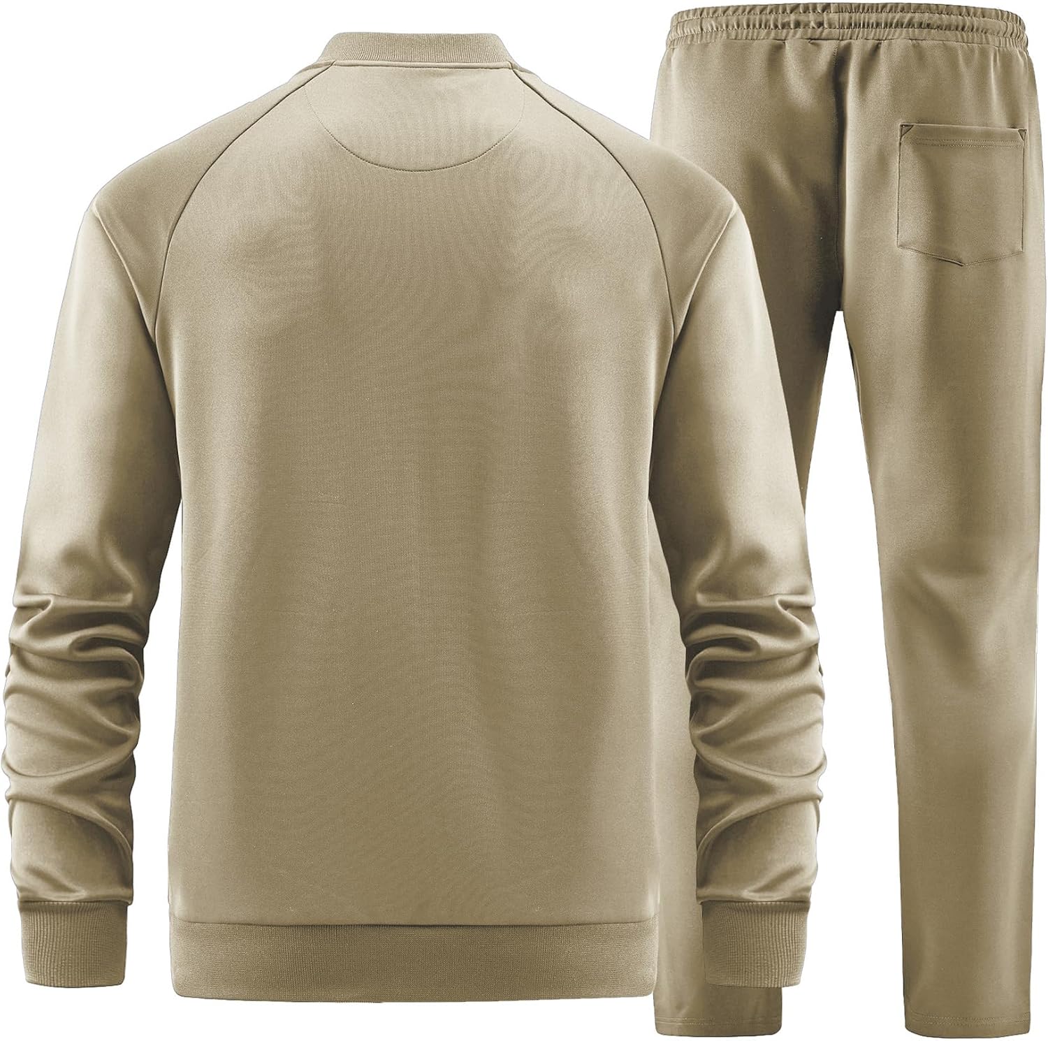 Men's Casual Tracksuits Long Sleeve Jogging Suits Sweatsuit Sets Track Jackets And Pants 2 Piece - View #5