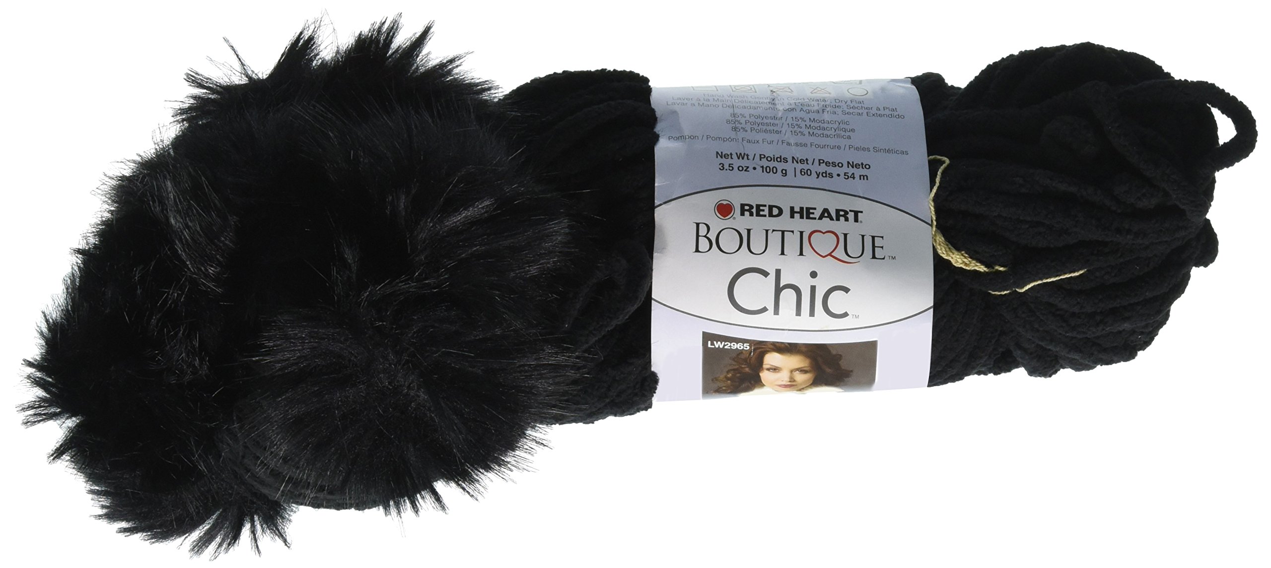 PRIMA MARKETING INCPRIMA MARKETING INC Red Heart Boutique Chic Yarn, Ebony