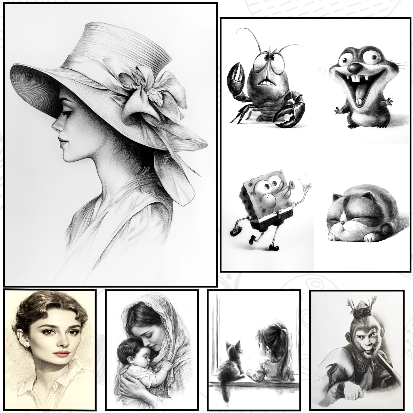 Amazon.co.jp: スケッチ&描画鉛筆セット 26ピース アートサプライ 描画