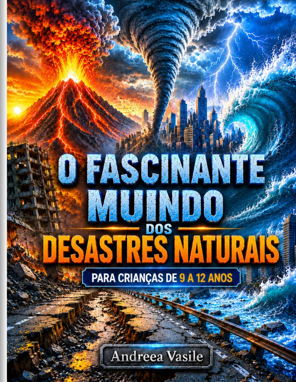 O fascinante mundo dos desastres naturais: Guia educativo ilustrado sobre terremotos, vulcões, tornados, tsunamis e as forças extraordinárias da Terra para crianças de 9 a 12 anos