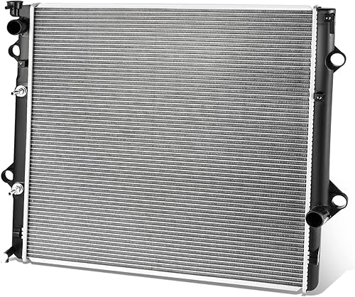 DPI 13210 - Radiador de refrigeración de 1 fila de estilo de fábrica compatible con Lexus GX460 2010-2018, núcleo de aluminio