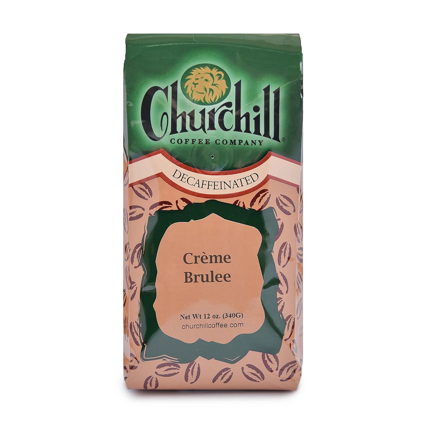Churchill Coffee Creme Brulee 12 oz - Whole Bean (Decaf)