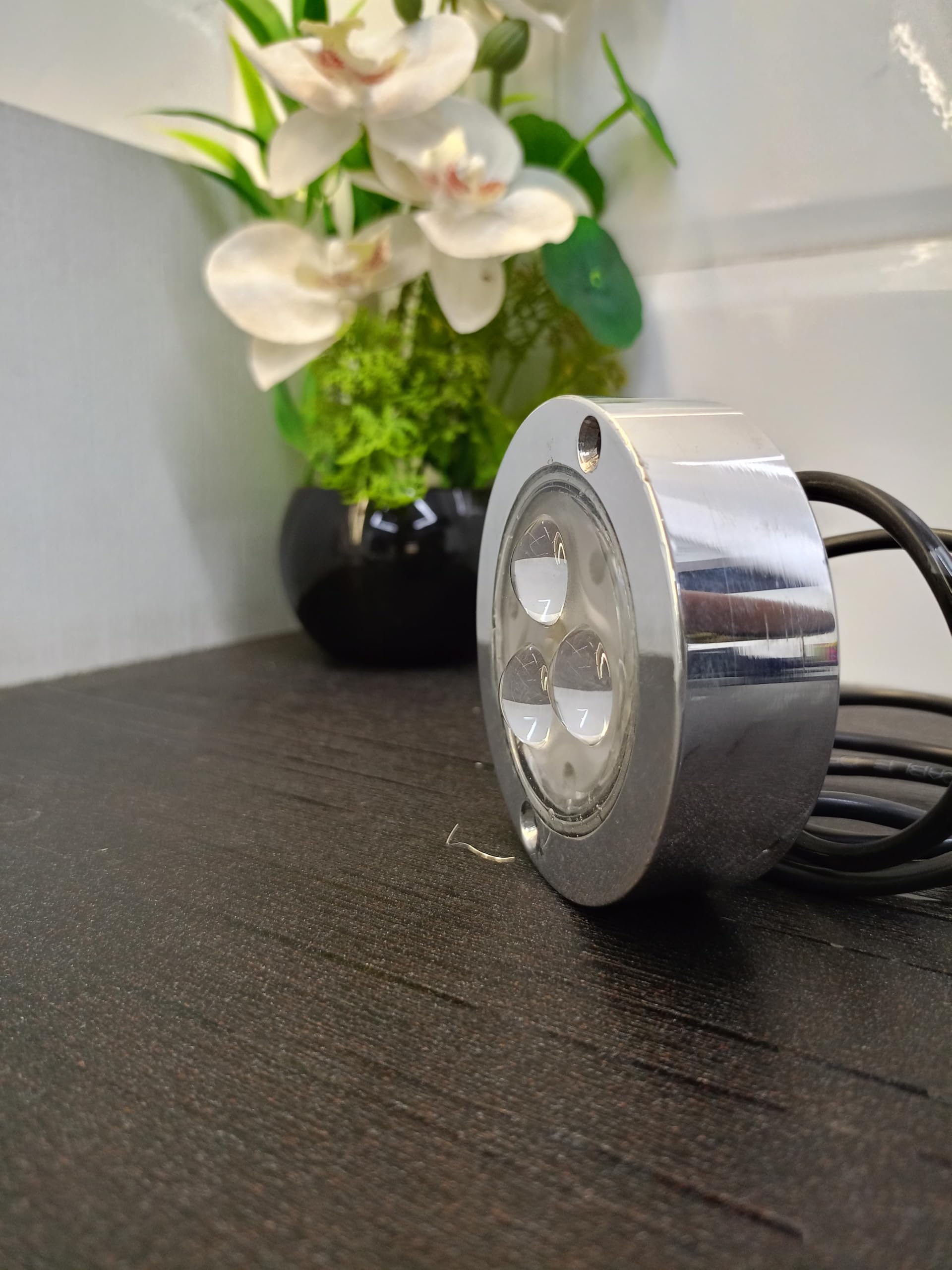 A K Lighting 9W Swimming Pool Light | Warm White | Stainless Steel | IP68 Waterproof Underwater Wall Lamp for Pools & Fountains-image-5
