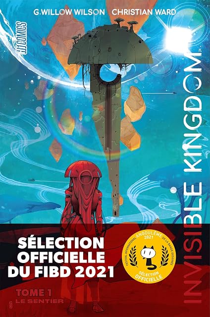 Portada de Invisible Kingdom . Volume 1 le Sentier