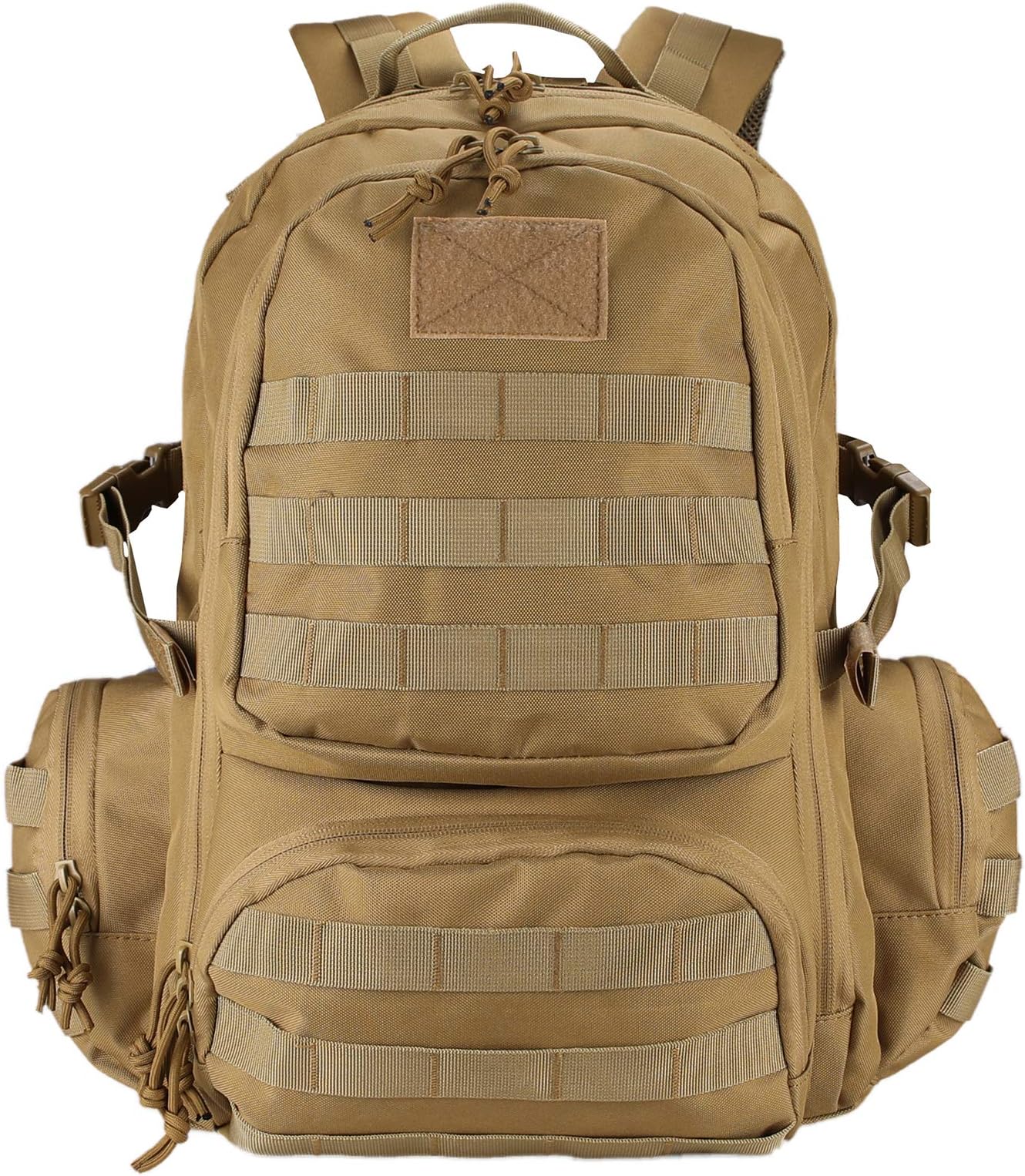 ProCase Tactical Backpack Molle Assault Rucksack for Men, 42L Rugged Strong Tough Large Military Go Bag Survival Backpack, Army Combat Bag for Mountain Crossfit Trekking Camping Travel