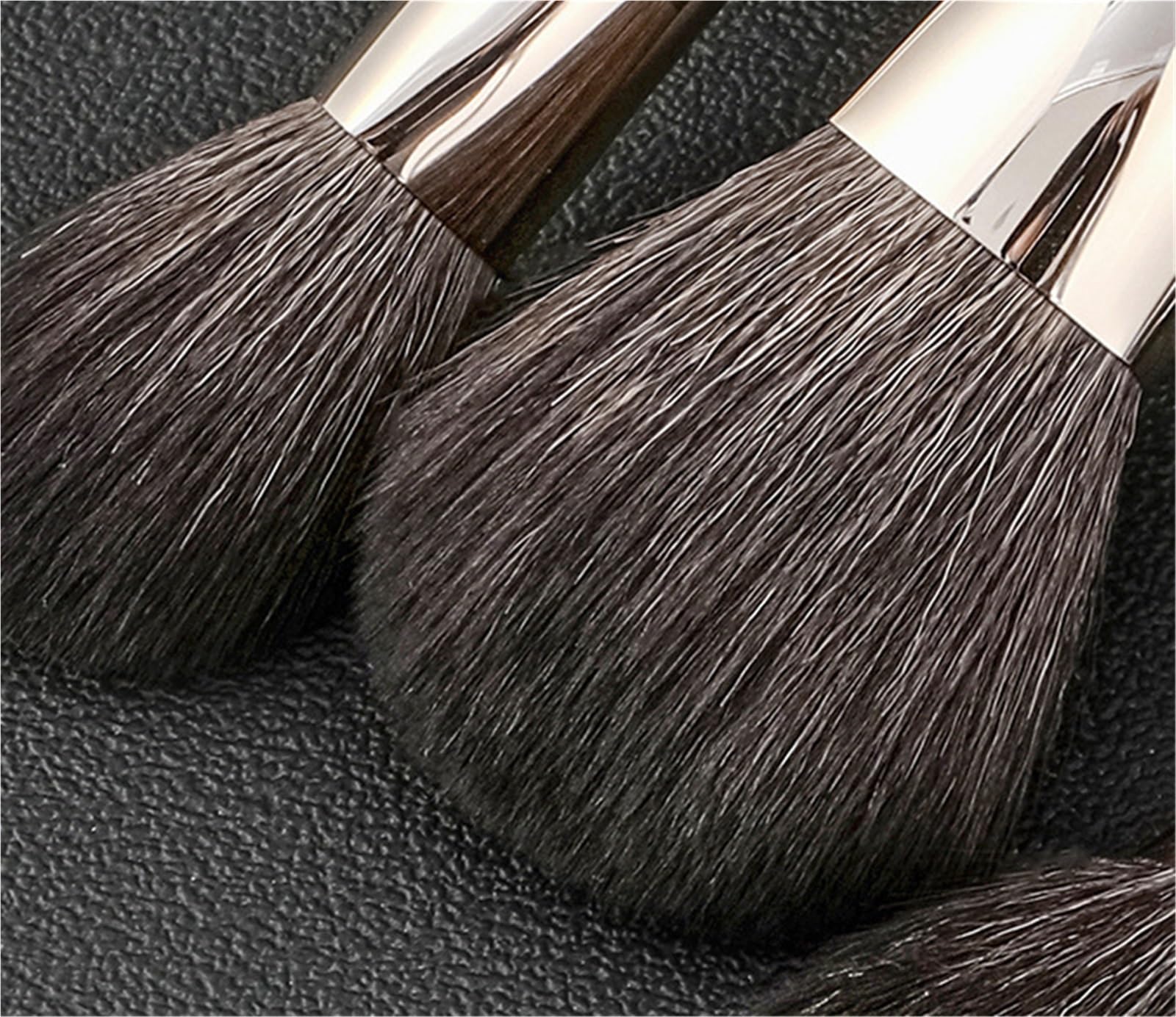 Przybory Do Makijażu Zestaw Pędzli Do Makijażu 15 Sztuk Do Korektora, Cienia Do Powiek, Różu I Pędzli Do Makijażu Pędzle Kosmetyczne(Black)