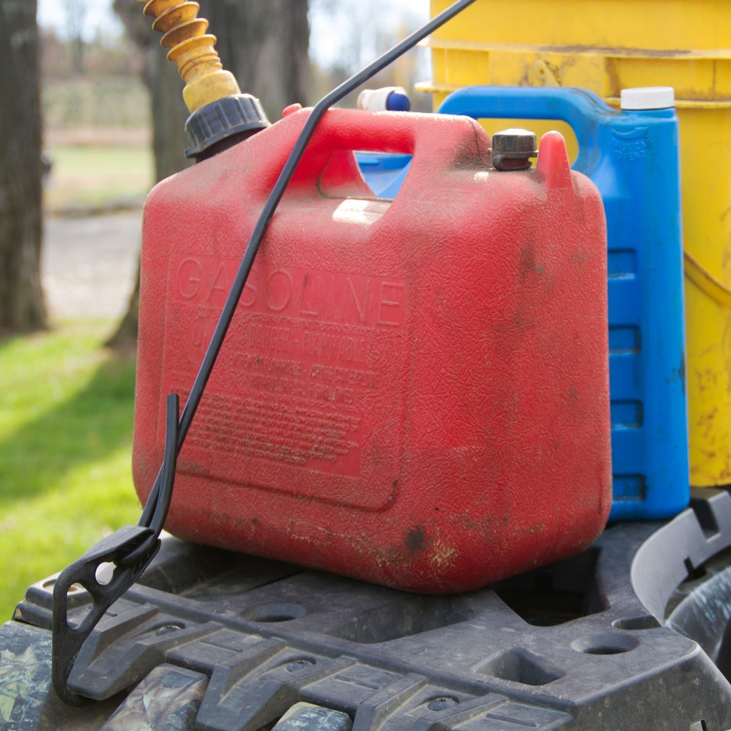 The Better Bungee BBCC1/4BK 1/4 inch Cargo Cord Kit, Black 3 Solid Core Cords with 6 Nylon End Hooks & 2 O-Rings