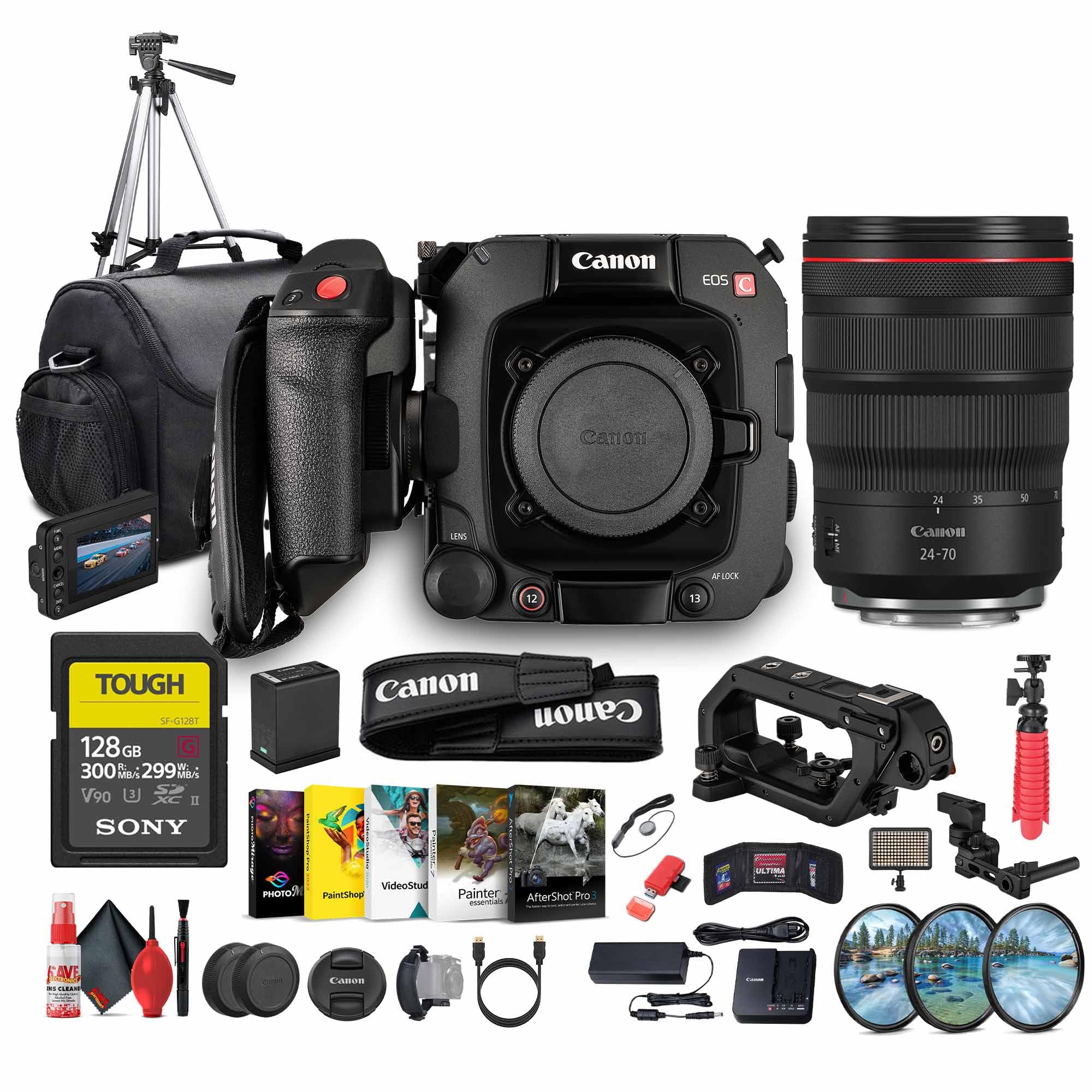 Canon EOS C400 6K Full-Frame Professional with 24-70mm Lens Bundle