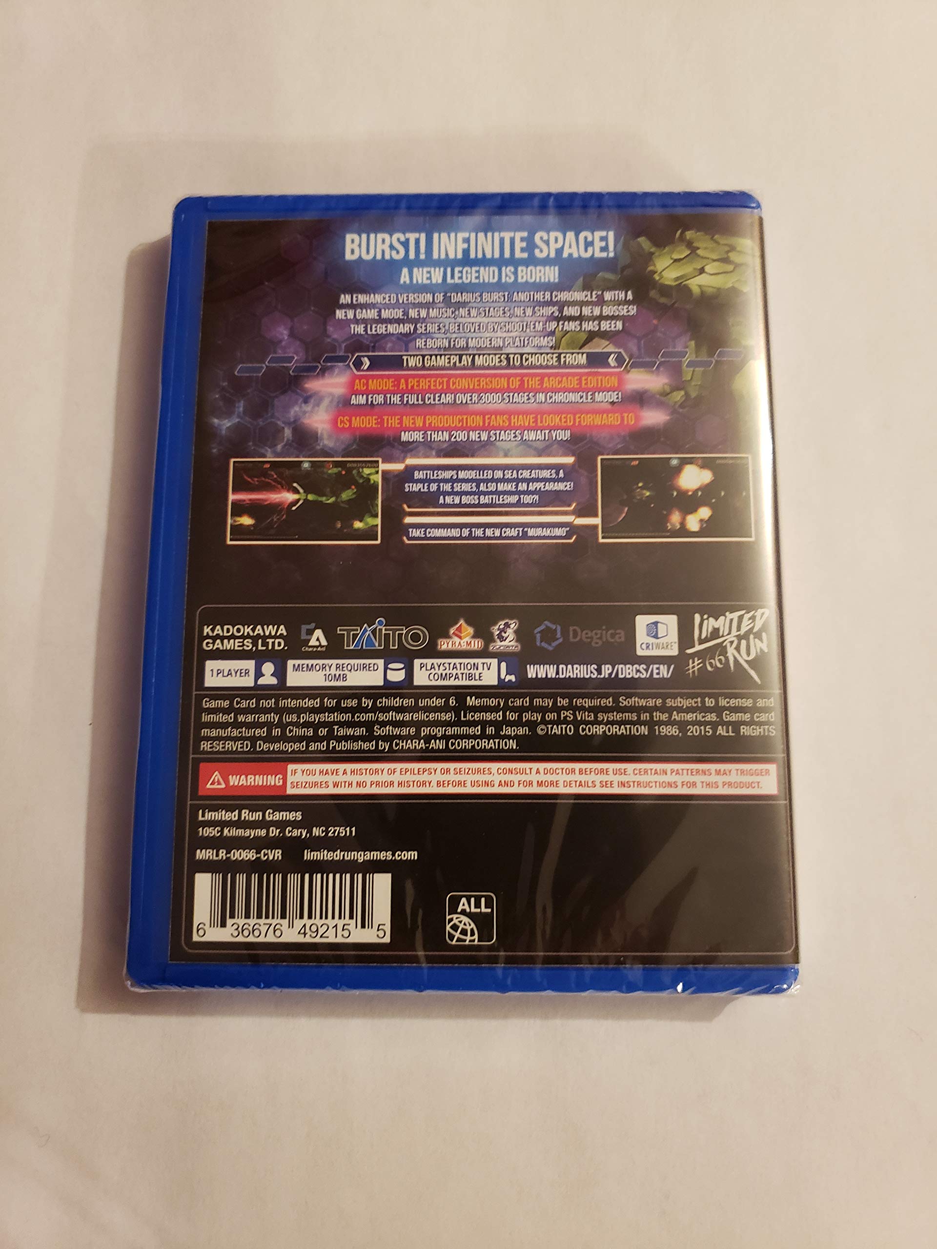 その他 DARIUSBURST CHRONICLE SAVIOURS - PS Vita w17b8b5 Dariusburst Chronicle Saviours for PlayStation Vita