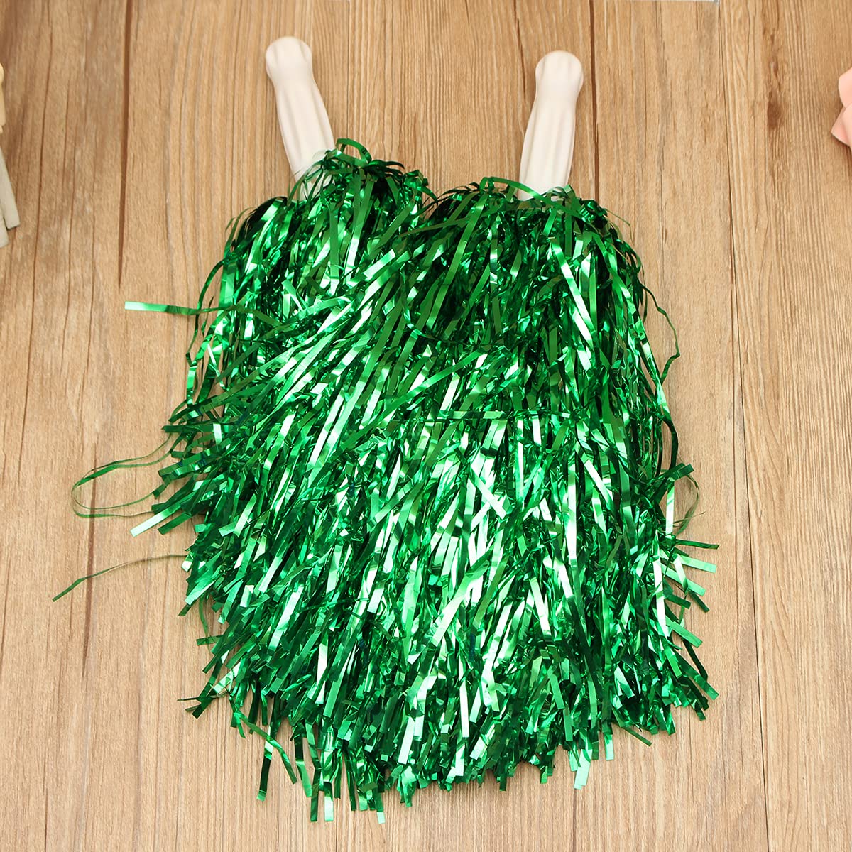 Priya Party Decoration One Pairs Cheer Leading Pom Poms (Green) - Kids (B092THZ5T3) Amazon Price History, Amazon Price Tracker