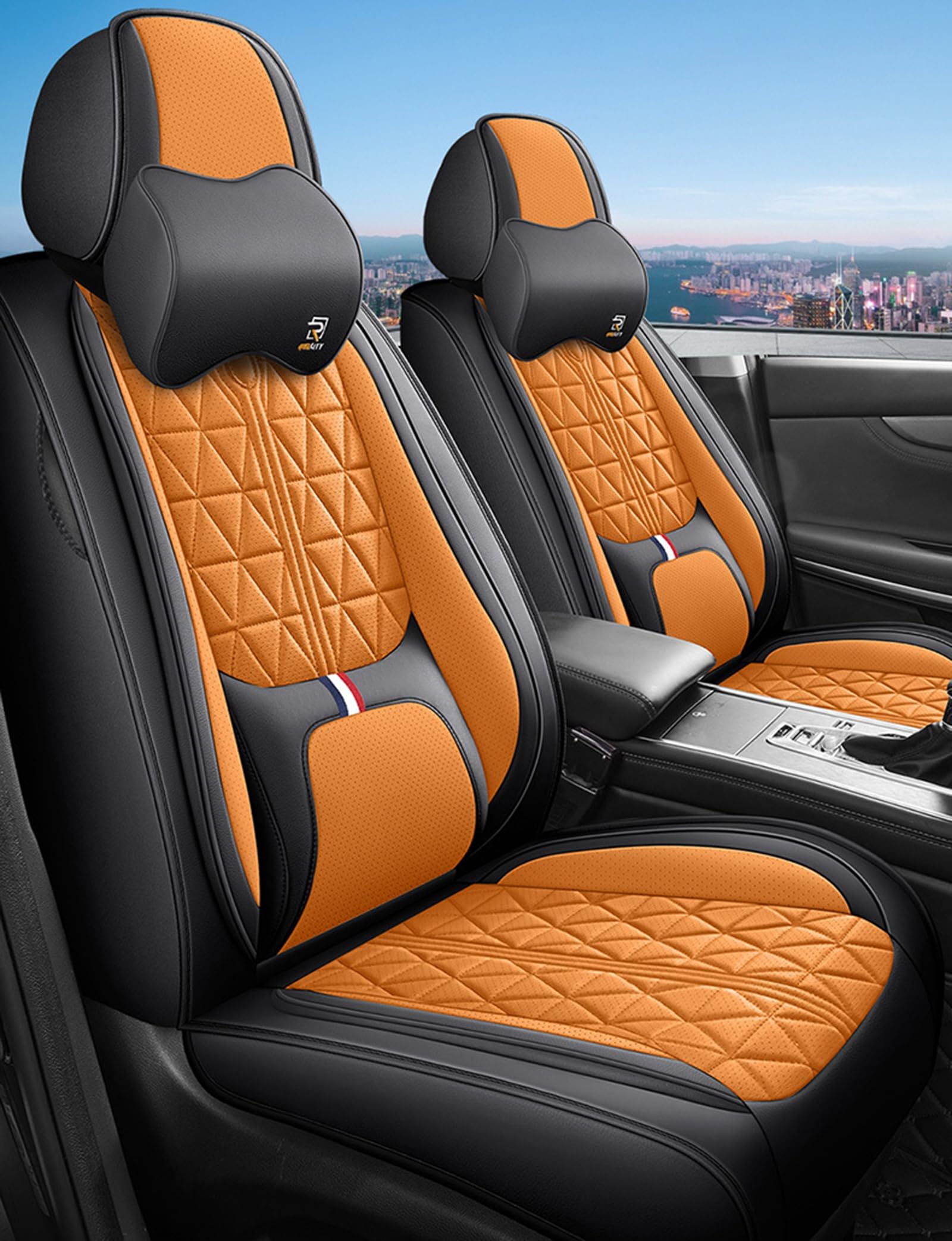 COPERCHI di Auto CAPERCHI- COPERCHI di Auto Auto Auto Comuni COPERCHI Auto Auto 5 SETTI Set in FATTURA UNIVERSALITURA, Fit Universale Compatibile airbag.,E
