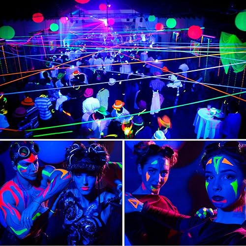Miniatura 4 de Luz negra, luz de escenario de 36 LED UV negro luces DMXcontrol remoto para discoteca, boda, fiesta, Halloween, espectáculo de música, pintura