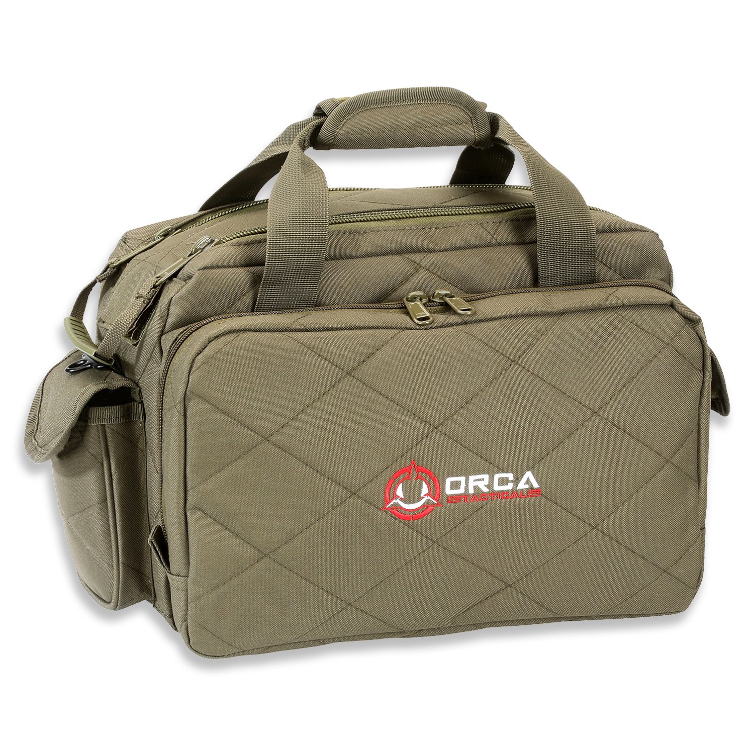 Orca Tactical Gun Range Bag for Handguns and Ammo Shooting Range