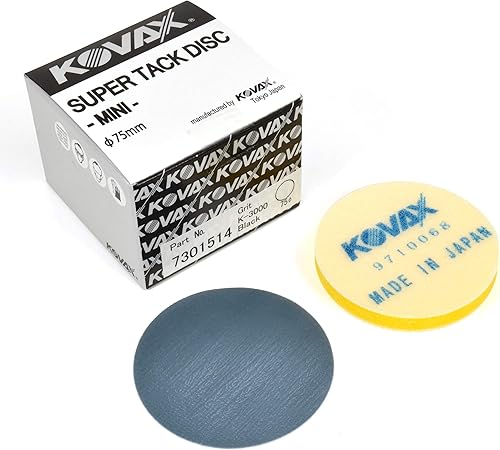Miniatura 8 de Eagle Abrasives Super Buflex Flexible Polishing Discs Starter Kit, SP19360, K2000 - K3000, 15 Holes, 15 Discs + 1 Interface Pad