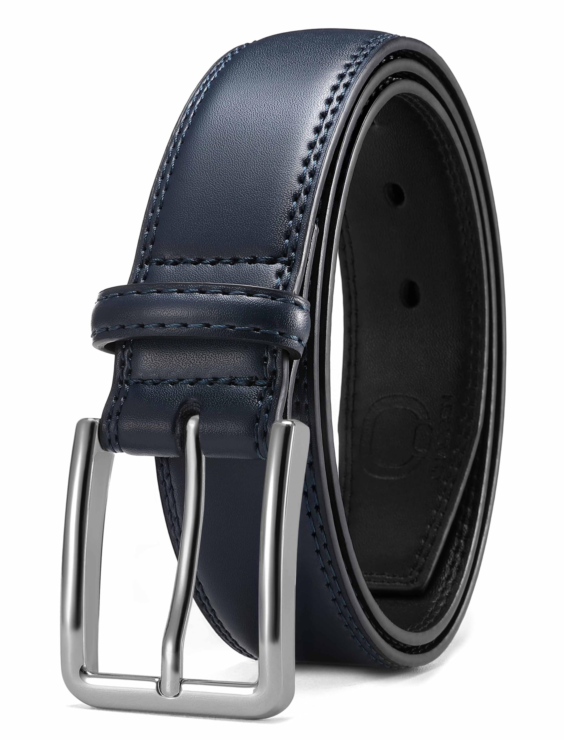 CHAOREN Men's Leather Belt - 1 3/8" Dress Belt for Business &amp; Casual Wear