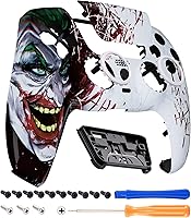 Vista 27 de eXtremeRate Luna Redesigned Front Shell Touchpad Compatible with ps5 Controller BDM-010 020 030 040 050, The 100 Cash Money Replacement Faceplate