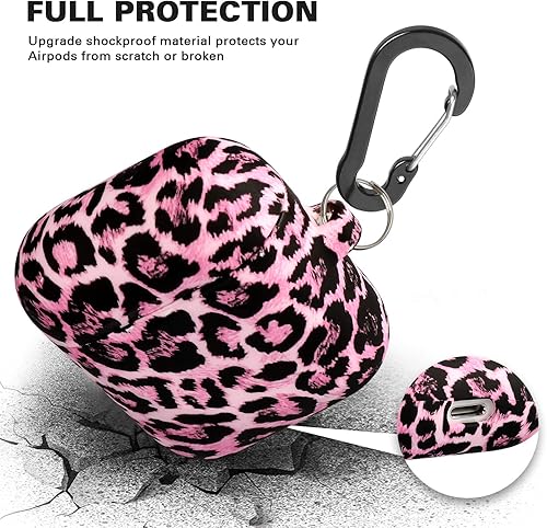 Miniatura 5 de Funda protectora de silicona suave para AirPods 2 y 1, frontal LED visible