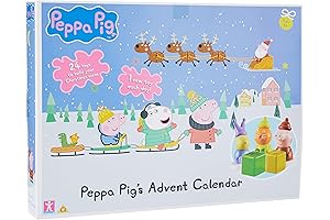 Peppa Pig Advent Calendar 2021: Unveiling Holiday Cheer with Peppa and Friends