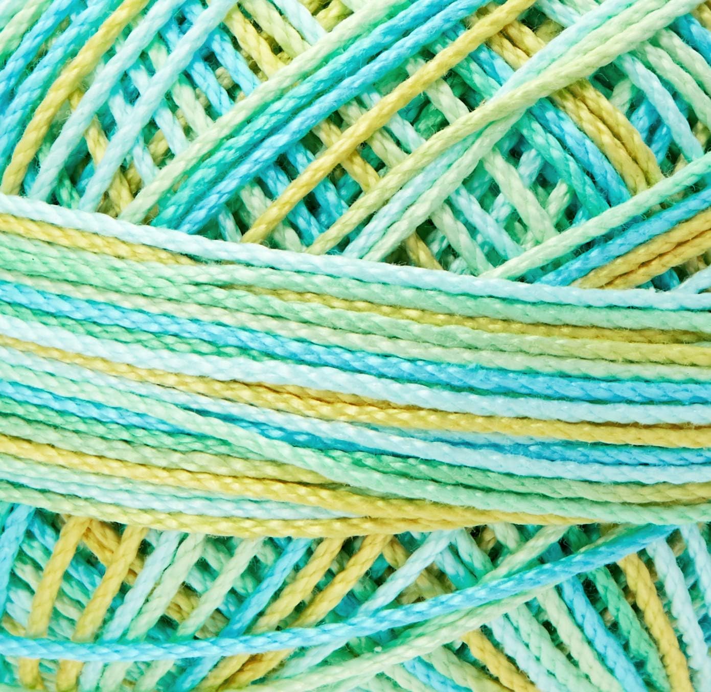 Handy Hands Lizbeth Egyptian Cotton Crochet Thread, Tatting Thread, and Knitting Thread Size 3 (50 Grams 120 Yards) – HH03161-Sea Island Citrus