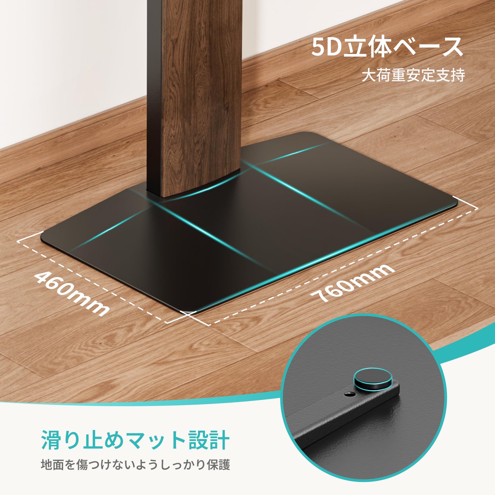 Amazon.co.jp: PEGZONE テレビスタンド 32~75インチ対応 上下/左右首