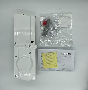 مستشعر حركة قناة الصور SILENT KNIGHT D4120W رباعي الأسلاك، أبيض، مثبت على الحائط، 3.1 رطل