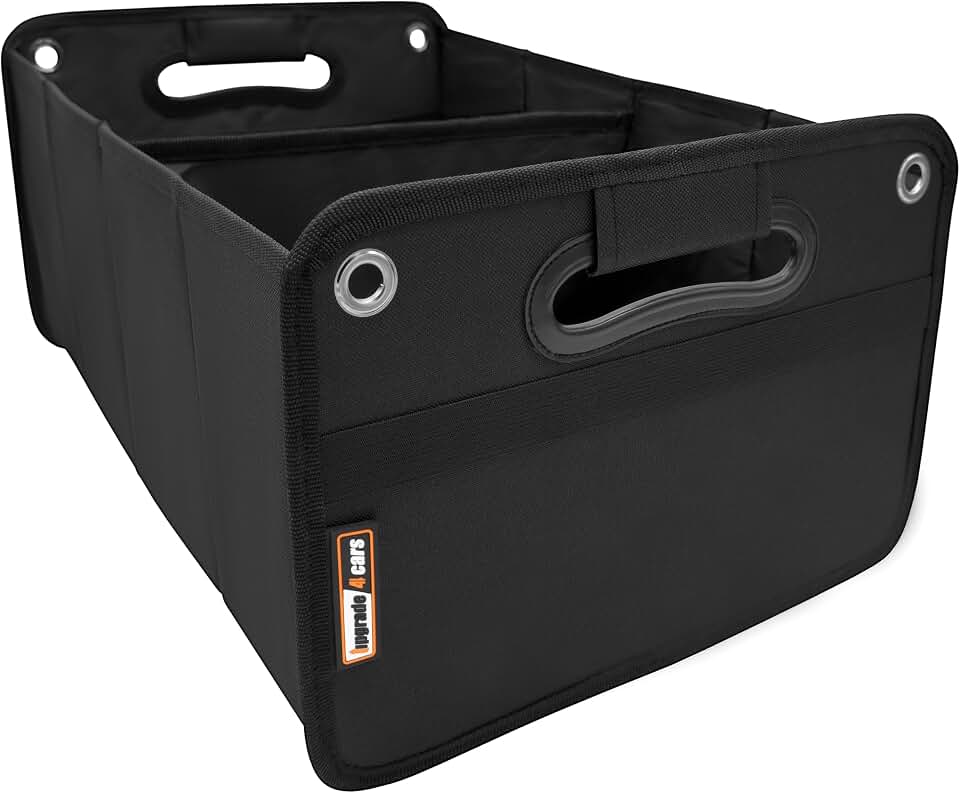 Upgrade4cars Bolsa para Maletero de Coche | Organizador para Compras, Herramientas y Limpieza | Mala Organizadora Carro Caja Plegable Almacenaje Accesorios Interior
