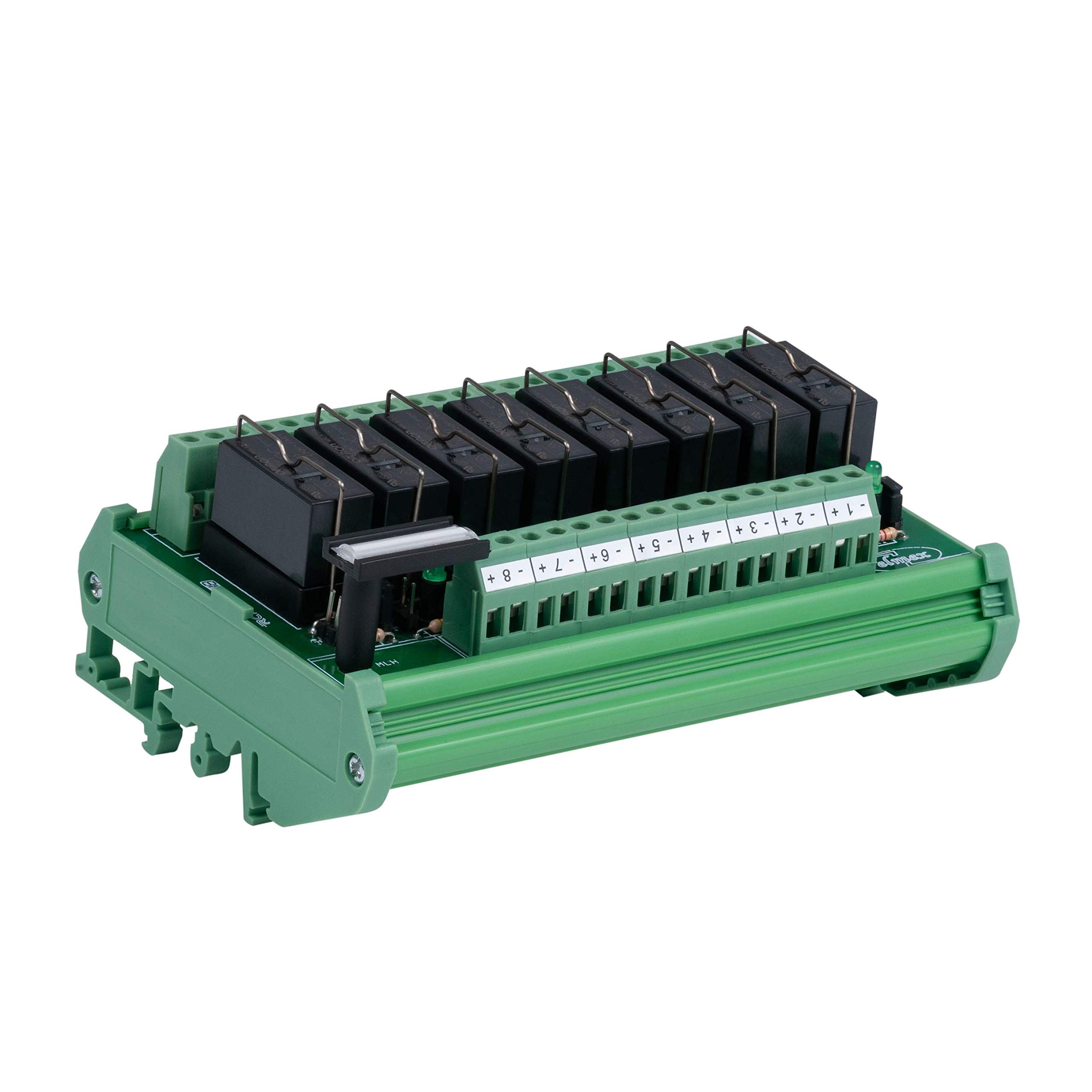 Elmex Din Rail Mounted IFM 8 Channel 1 C/O, 24 VDC with Base used in Panels, Consoles, Desks and Cabinets (B07LDCD1JB) Amazon Price History, Amazon Price Tracker