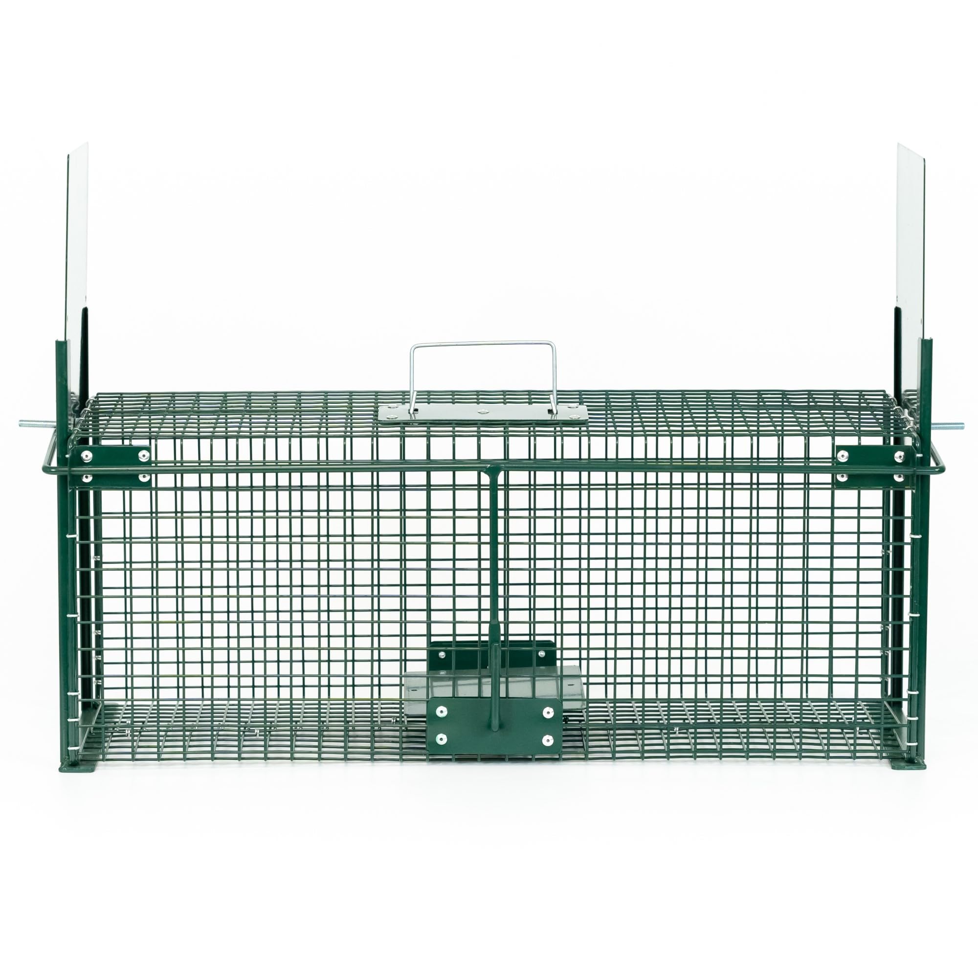 ITA Trappola 5067IT - 61x23x21 cm - 2 Porte, Resistente agli Agenti Atmosferici, Riutilizzabile, Montata