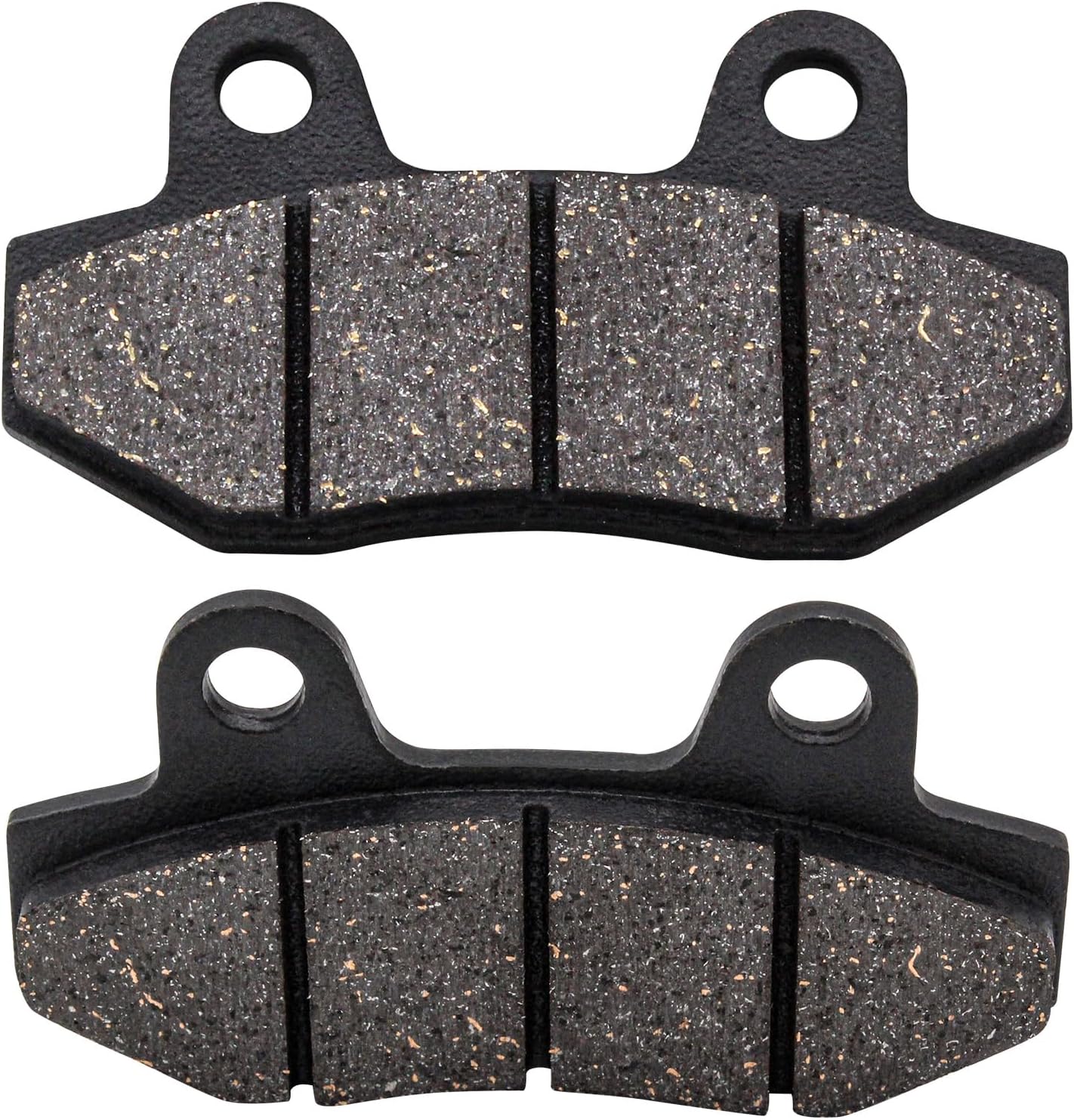 Rear Disc Brake Pads for Coleman B200 B200R RB200 B200RSV B200C Mini Bike Gy6 49cc 50cc 125cc 150cc 200cc 250cc ATV Roketa Baja Sun Scooter Yerf-Dog 150cc Go kart Taotao Pit Dirt Bike Parts 4 Pcs