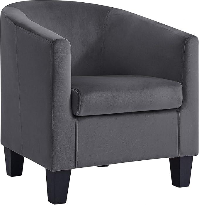 Home Detail Modern Tub Chair, Accent Bedroom Chair, Living Room Chair