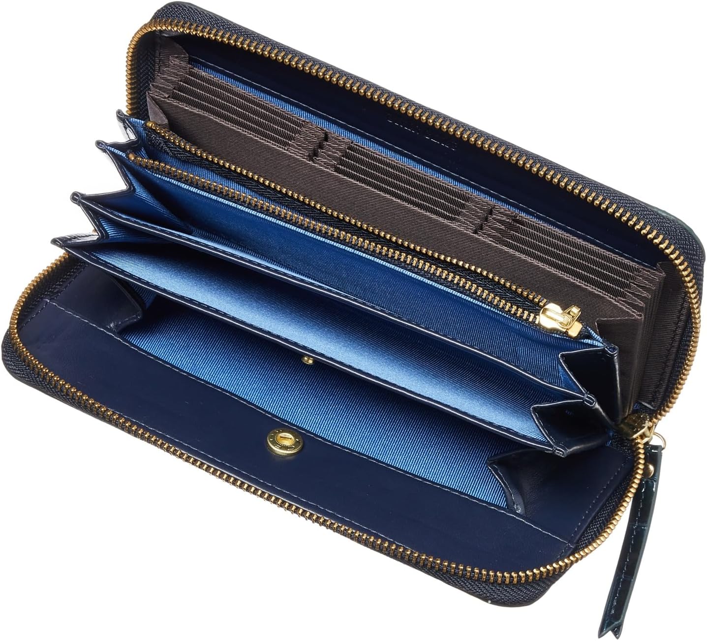 Italian Life (MASINI) Calfskin Weekly Bunshun, Women’s Long Wallet, Enamel, Multicolor, Beautiful, Lightweight, Easy to Use, Vertical Card Storage, Large Box, Coin Purse, Mother's Day,