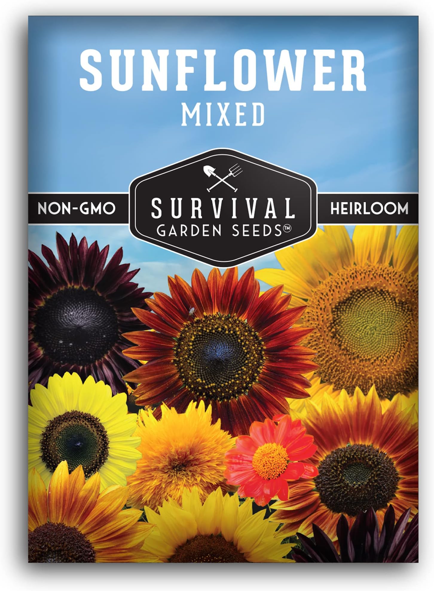 Sunflower Seeds for Planting, 15 Varieties Mix Seeds 1200