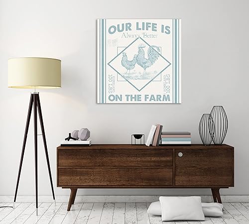 Miniatura 4 de Jaxson Rea "Vintage Farmhouse III Gallery Wrapped Canvas by Pela Studio, 30" x 30"