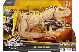 Mattel Jurassic World Hunt 'n Chomp Dinosaur Toy with Sound & Motion