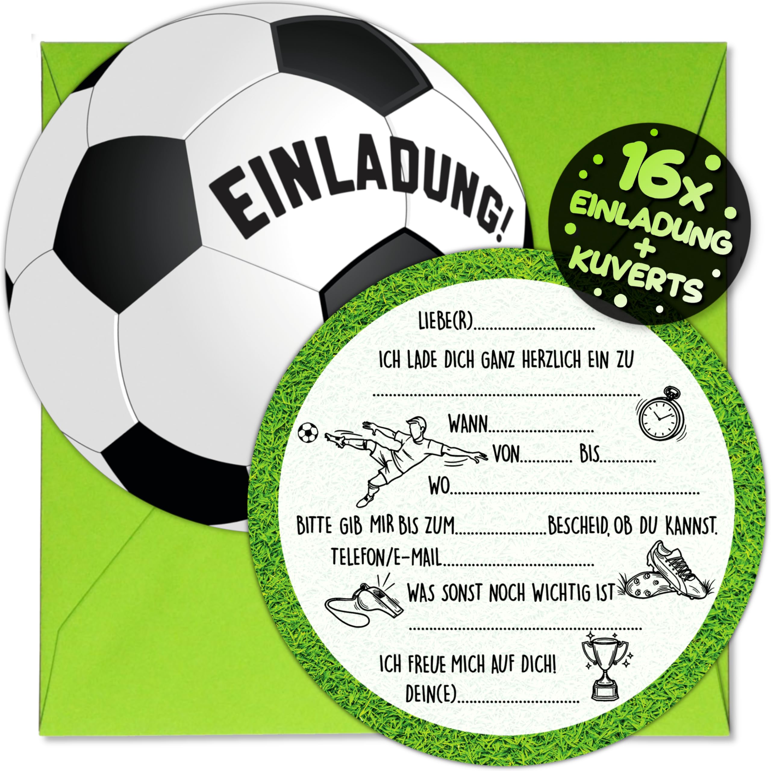 Inviti Di Compleanno Di Calcio