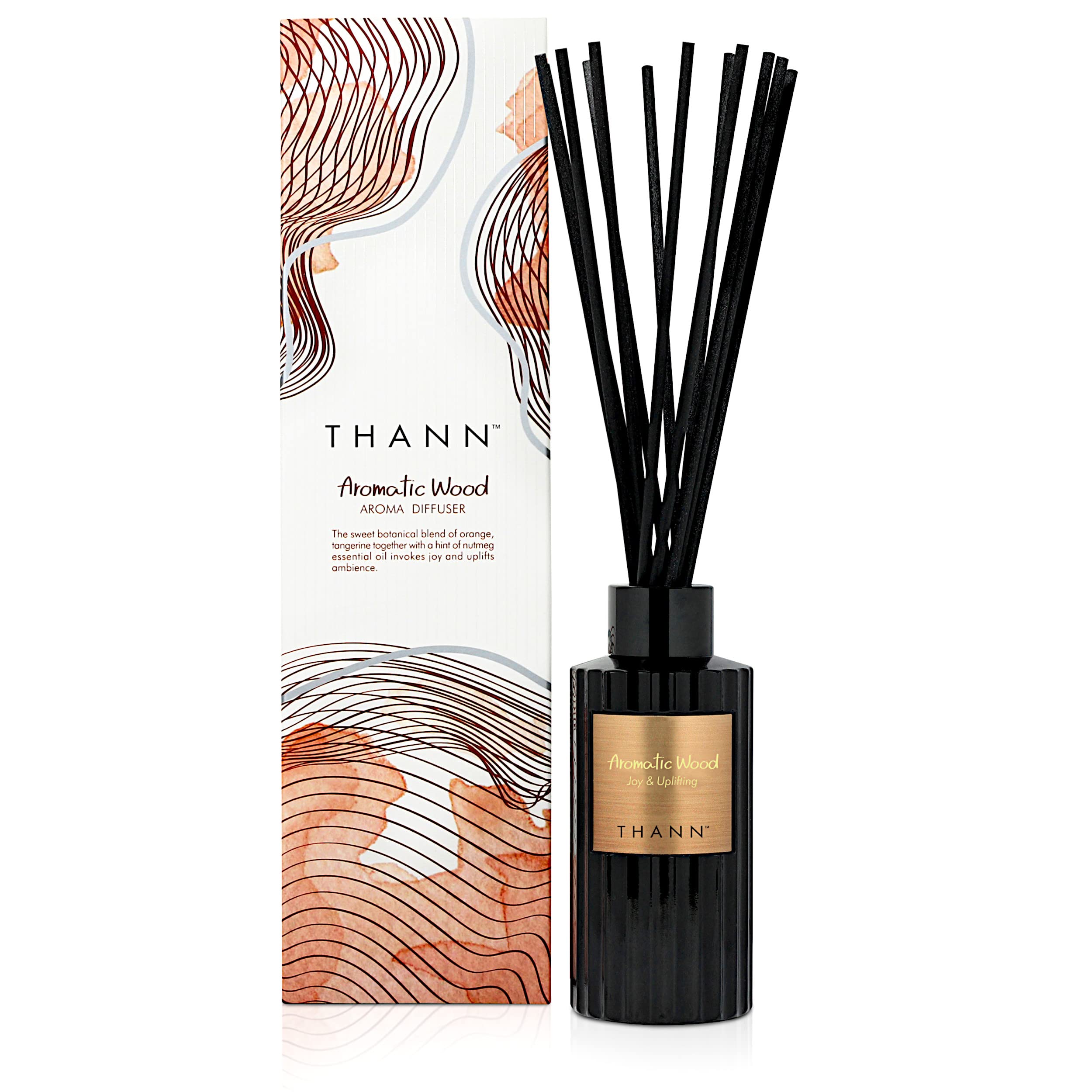 タン（THANN）アロマディフューザーAW(アロマティックウッド）150ml 柑橘系