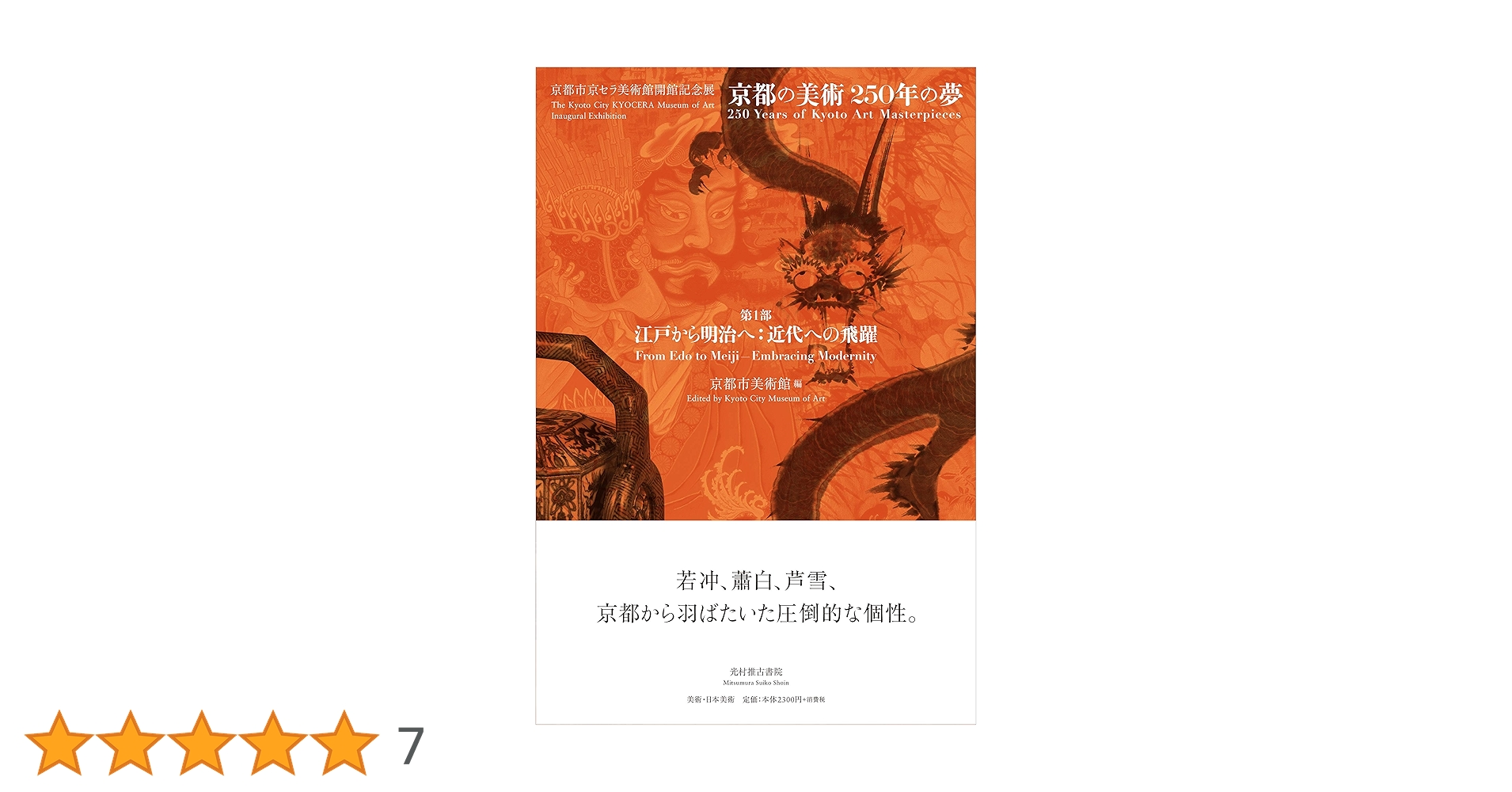 京都市美術館 「第1部 江戸から明治へ:近代への飛躍」 (京都市