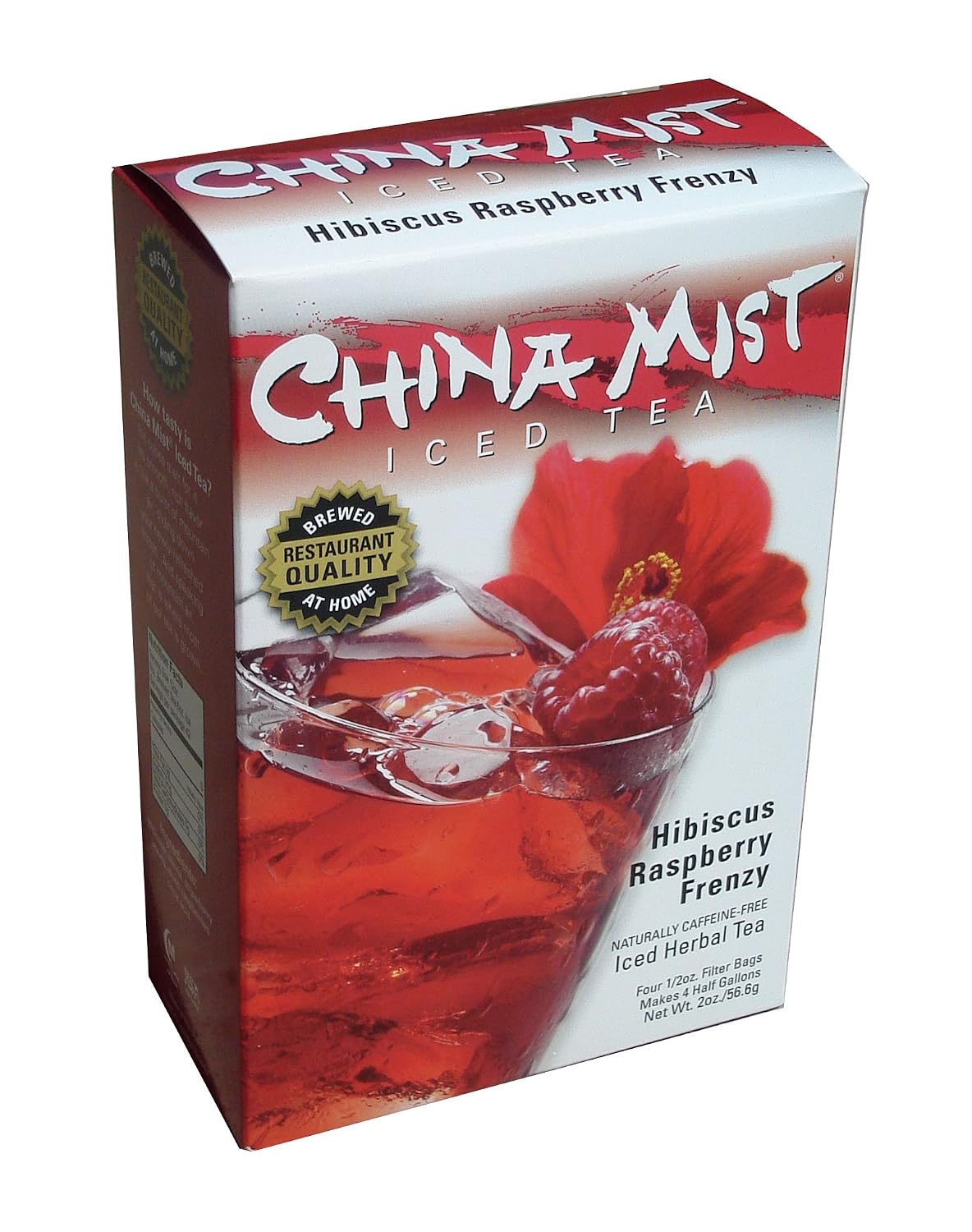 Hibiscus Raspberry Tea Amazon.com : China Mist Hibiscus Raspberry Frenzy Iced Herbal Tea ...