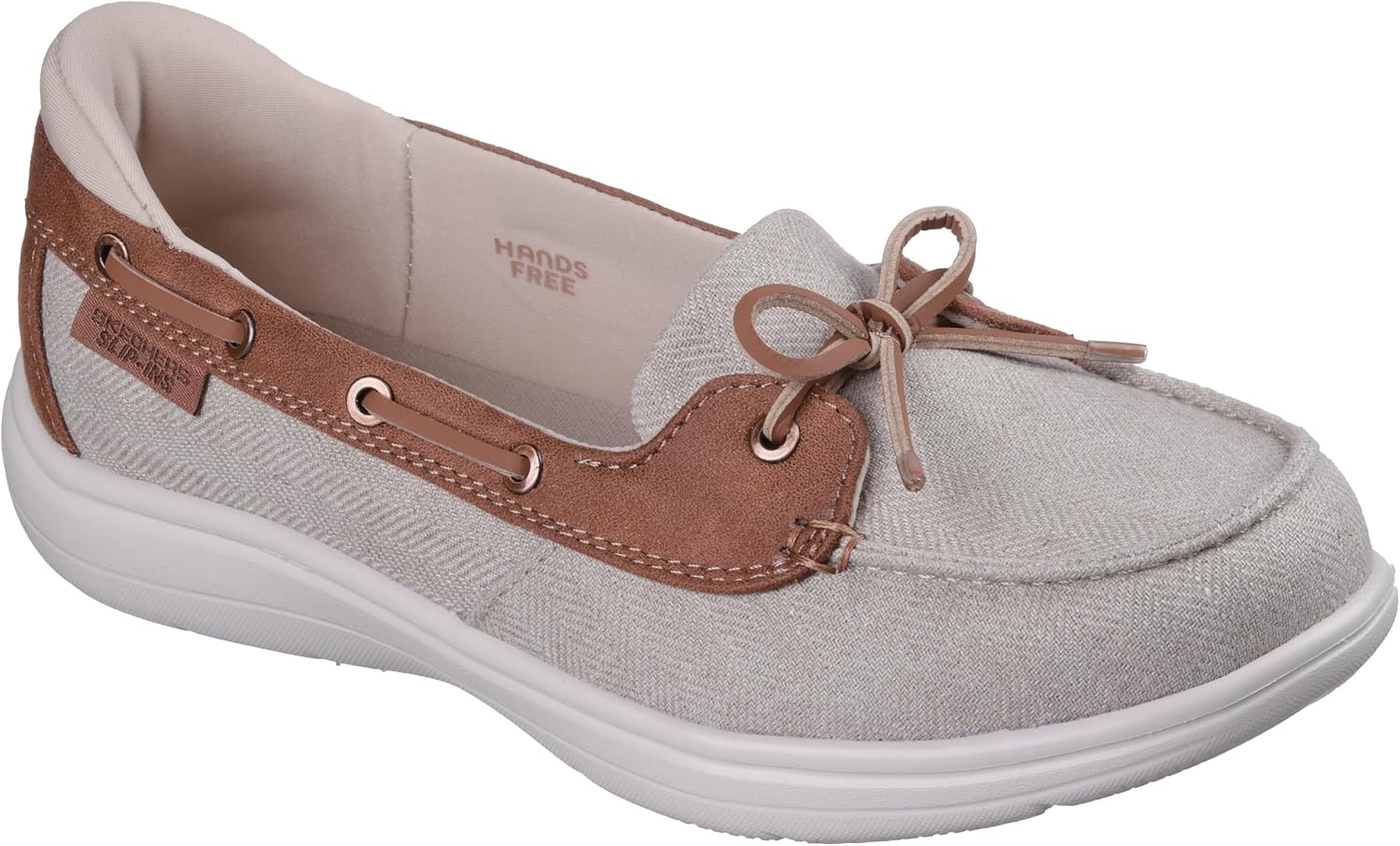 Skechers Womens Hands Free Slip-ins On-the-go Flex Radiant Scooped Boat Shoe