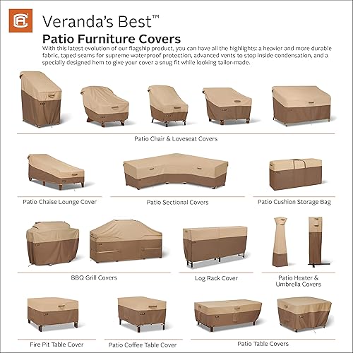 Miniatura 15 de Classic Accessories Veranda's Best - Funda impermeable para parrilla de barbacoa, 72 x 32 x 51 pulgadas, cubierta para parrilla al aire libre,