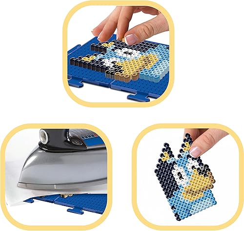 Vista 14 de Perler 80-57046 Disney El Rey León Fused Bead Kit de actividades de manualidades, incluye 9 patrones, multicolor, 2004 piezas