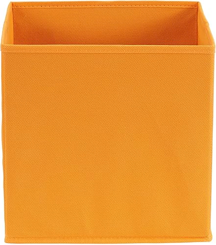 Miniatura 6 de Household Essentials 330-1 Contenedores plegables de tela, juego de 6 cubos con asas, color natural