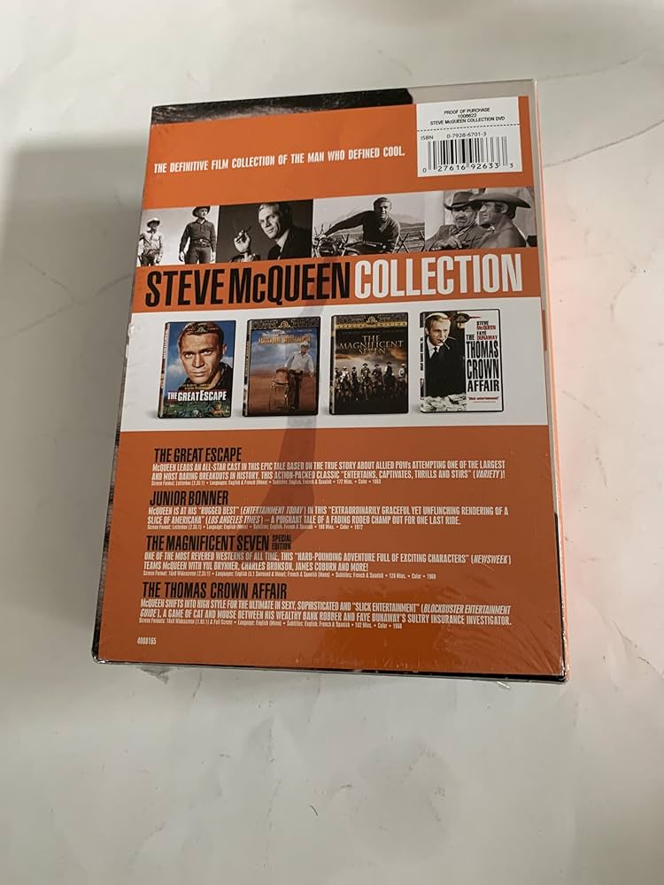 スティーブ・マックィーン ＤＶＤコレクションＢＯＸ Amazon.co.jp: スティーブ・マックィーン DVDコレクションBOX