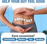 Vista 4 de Dr. Berg Probiotic Supplement (60 Billion CFUs) - Helps Ease Occasional Constipation, Diarrhea, Gas & Bloating* - Pre and Probiotics for Digestive