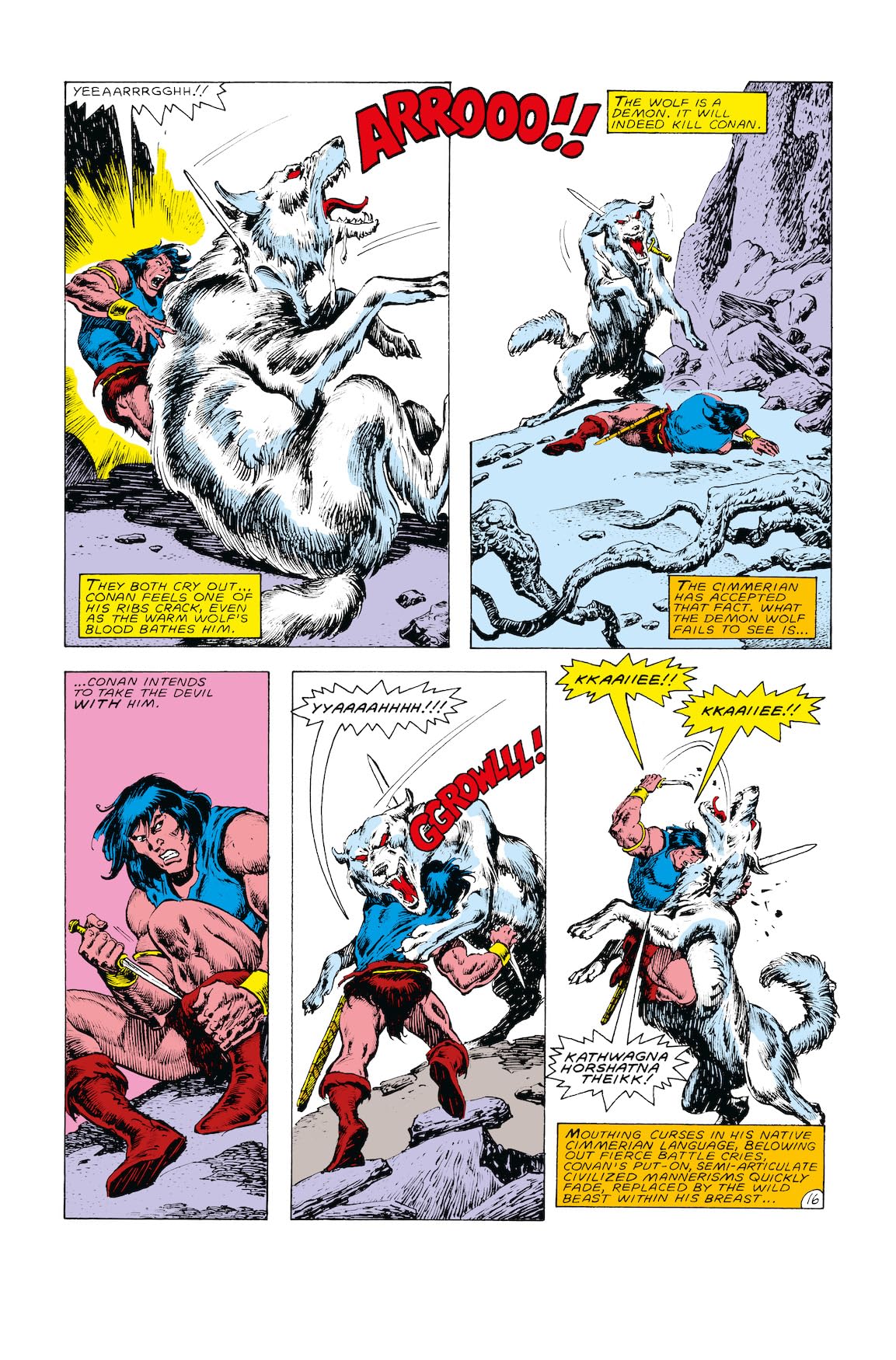 Conan the Barbarian 7: The Original Comics Omnibus